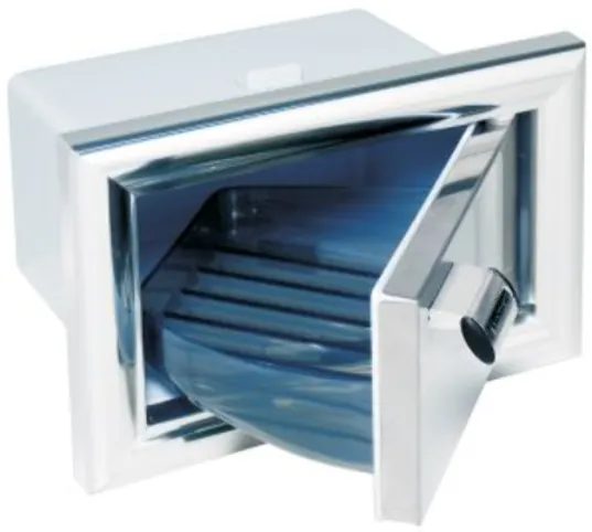 Imagem do produto SABONETEIRA ALUMINIO EMBUTIR 18X12 - LB1