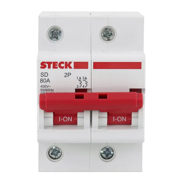 Imagem do produto DISJUNTOR BIPOLAR STECK 80 AMP C