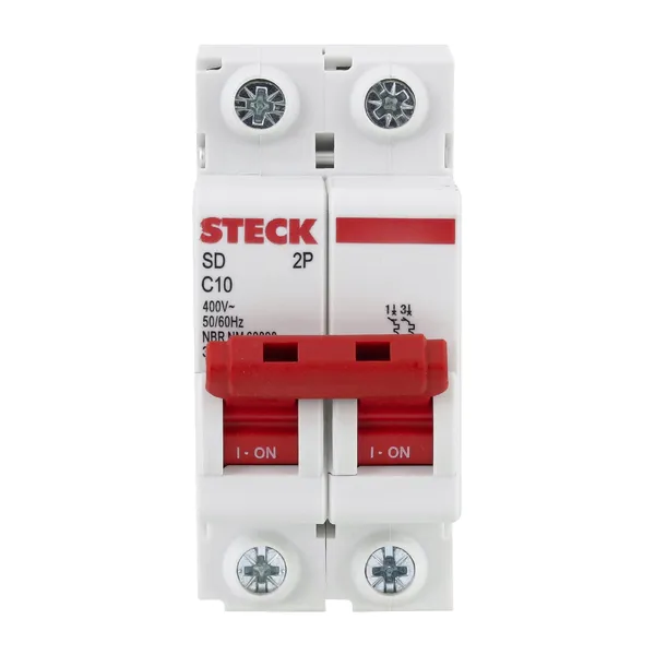 Imagem do produto DISJUNTOR BIPOLAR STECK 10 AMP C