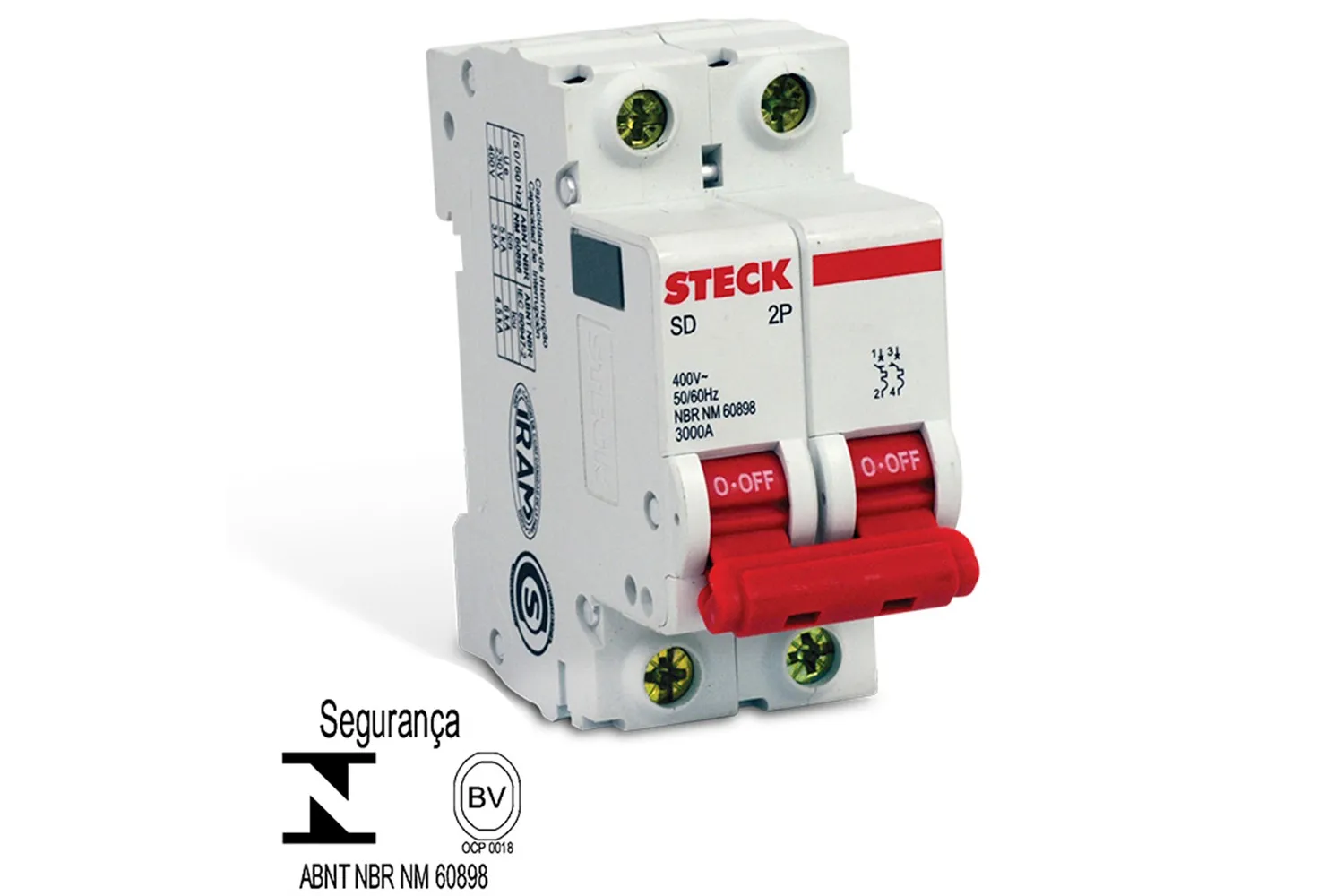 Imagem do produto DISJUNTOR BIPOLAR STECK 16 AMP C