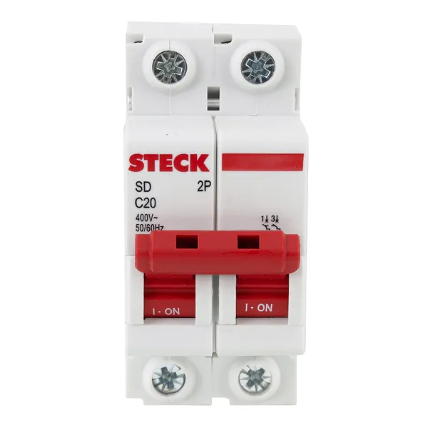 Imagem do produto DISJUNTOR BIPOLAR STECK 20 AMP C