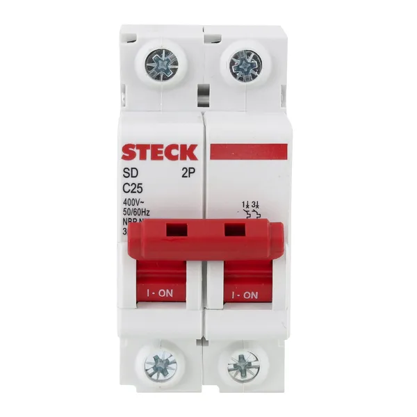 Imagem do produto DISJUNTOR BIPOLAR STECK 25 AMP C