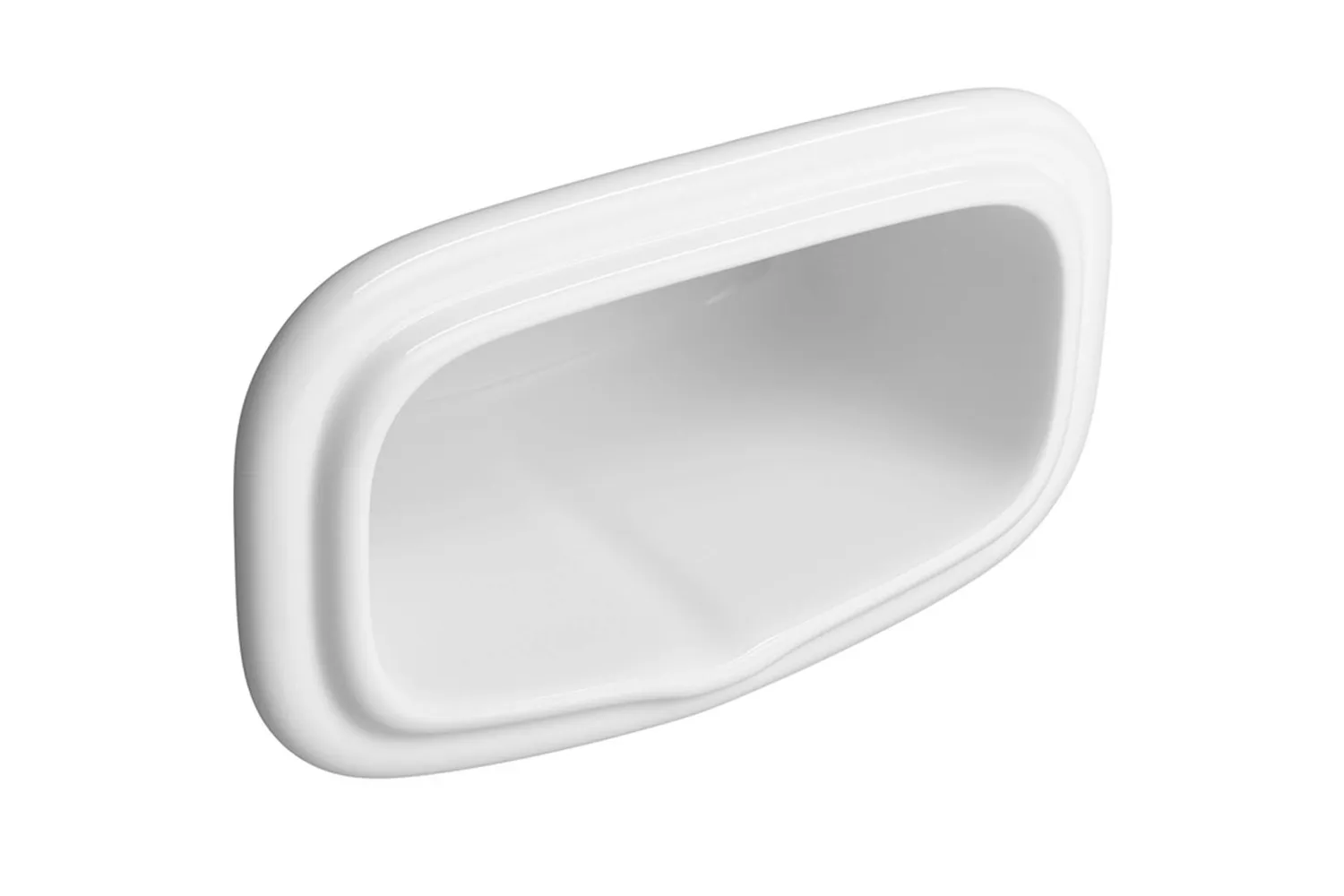 Imagem do produto SABONETEIRA BRANCA LOUÇA 7,5X15 (MEIA)