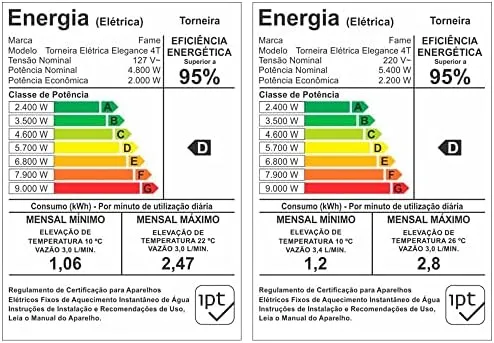 Imagem do produto TORN ELETR FAME ELEGANCE 4T MESA BCA 5400WX220V