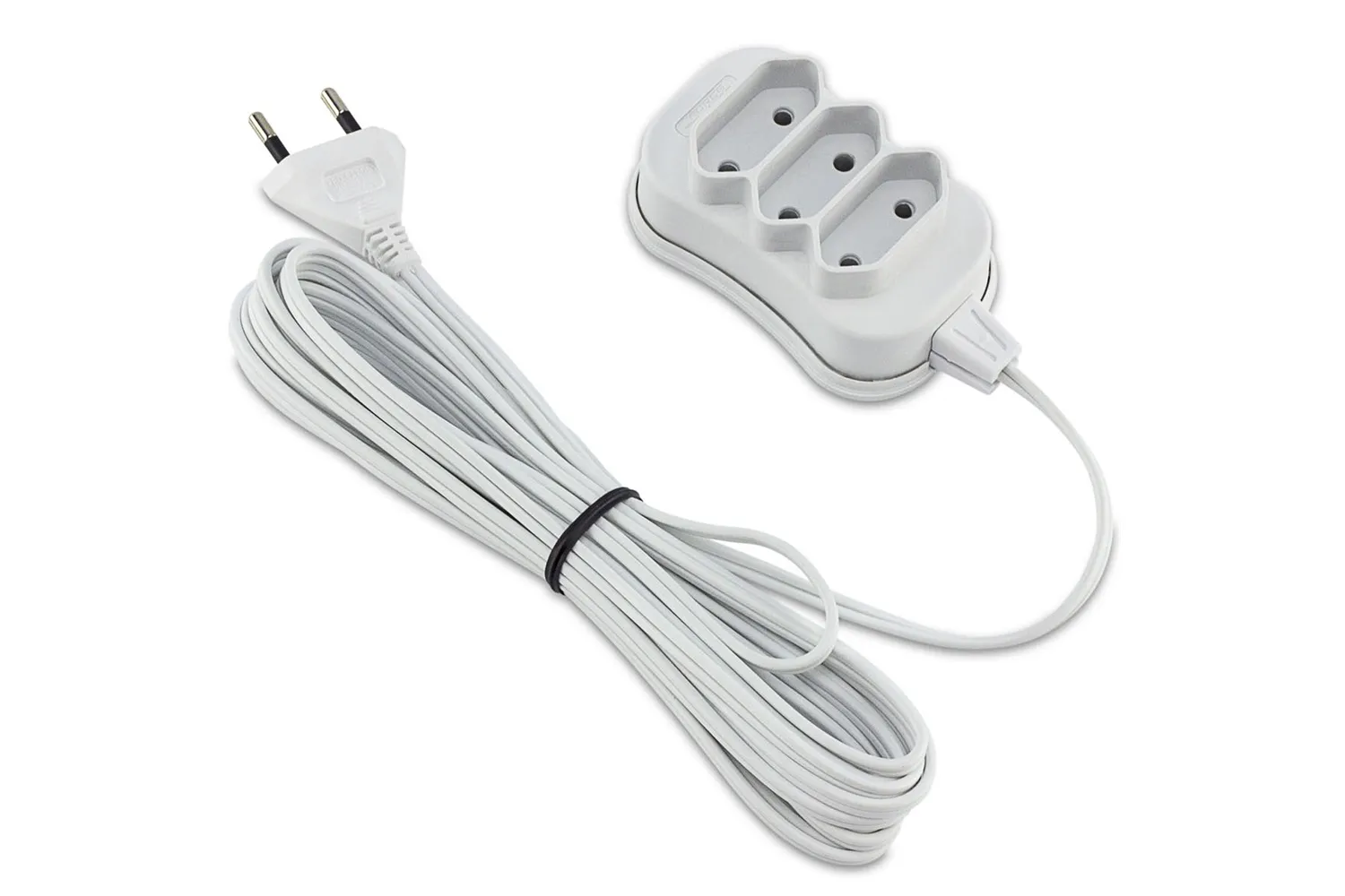 Imagem do produto EXTENSAO 3 TOMADAS 2P 10A BIVOLT 5M BRANCA