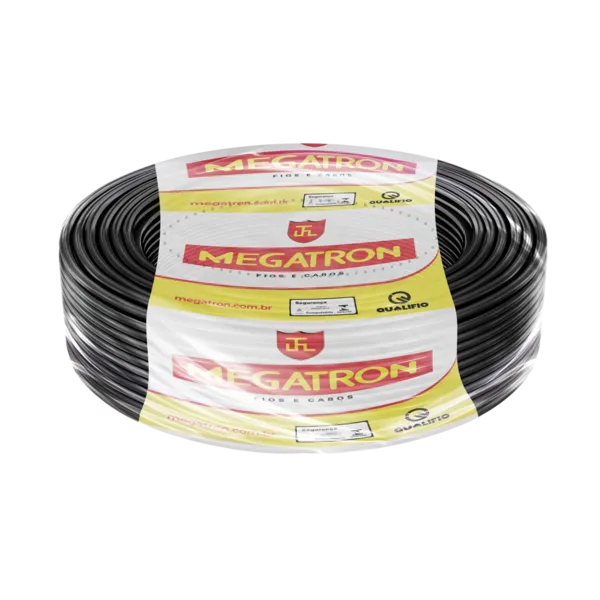 Imagem do produto CABINHO MEGATRON 4MM PRETO METRO
