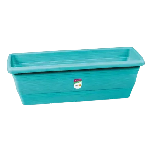 Imagem do produto FLOREIRA JARDIM PLASTICO 50CM AZUL ATLAS