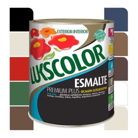 Imagem do produto ESMALTE BASE B BRILH BASE AGUA LUKSC 1/4