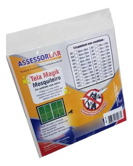 Imagem do produto TELA MOSQUITEIRO POLYESTER 60X70 C/VELCRO