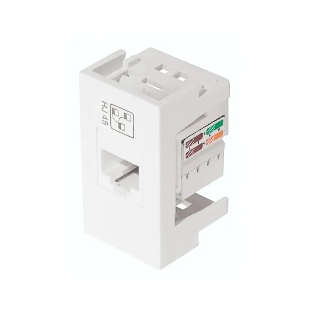 Imagem do produto TOMADA MODULO REDE RJ45 8VIAS SM/EV