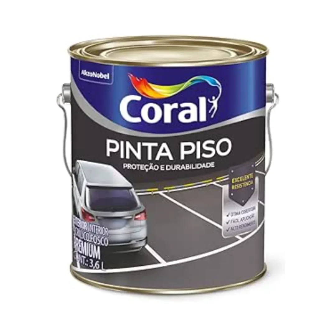 Imagem do produto TINTA PISO CORAL PRETO GL