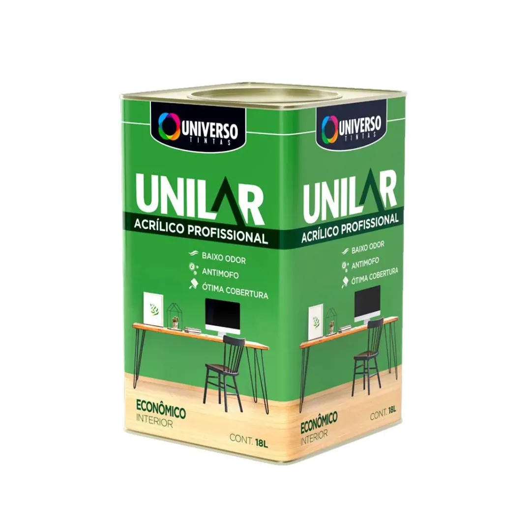 Imagem do produto LATEX ACRIL FOSCO UNIVERSO UNILAR AREIA 18LTS