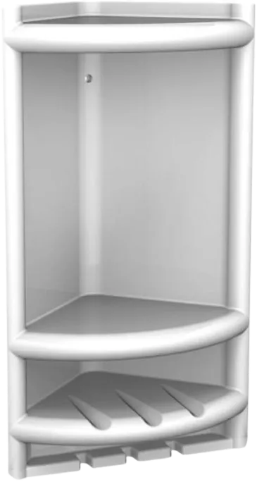 Imagem do produto PORTA SHAMPOO PLASTICO BELLART BRANCO